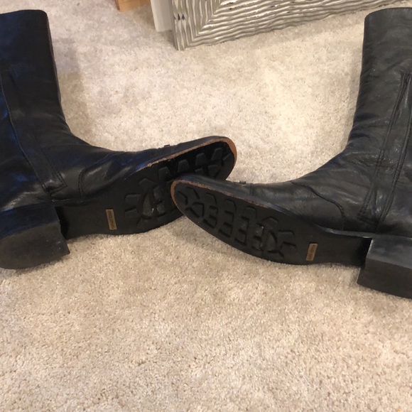 JESSICA BENNETT TALL LEATHER RIDING BOOTS - Picture 7 of 9